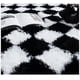 thumbnail image 3 of Alfombra Peluda Super Suave 180x200cm CUADROS, 3 of 6