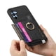 thumbnail image 3 of Funda Magnética Para Samsung Galaxy A25 Con Billetera Y Anillo Protector Resistente Negro, 3 of 5