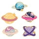 thumbnail image 1 of 5 Piezas Lindo Planeta Esmalte Pines Conjunto Bolso Sombrero Solapa Pin Aleación Broche, 1 of 5