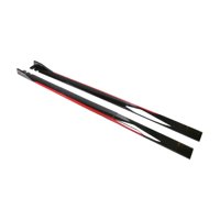 Magideal - Faldones Laterales Universales Para Coche, Divisores De Extensión, Kit De Carrocería, Extensiones De Panel , 2M, Accesorios Duraderos Para , Negro Rojo