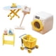 thumbnail image 3 of Juego De Cuarto De Lavado De Casa De Muñecas Accesorios De Decoración De Casa De Muñecas En Miniatura, 3 of 5