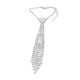 thumbnail image 4 of Collar con diamantes de imitación, corbata, cadena con purpurina, accesorio de vestuario premium para hombres y mujeres, collar decorativo brillante d, 4 of 5