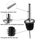 thumbnail image 3 of Vertedores De Acero Inoxidable 2 Piezas Con Tapas Antipolvo, 3 of 7