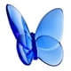 thumbnail image 1 of Figura De Mariposa De Cristal, Figura De Mariposa Voladora Para Estantería, Escritorio De Casa, Azul, 1 of 3