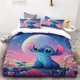 thumbnail image 1 of Duvet Cover Stitch Fire Cloud Teen Boy Girl Room Decoration Single Double Bed Size One Quilt Cover Two Pillowcases with Zipper, 1 of 5