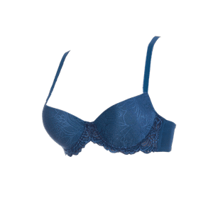 Sosten Doble Push Up Flores Mujer 13114-142