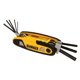 thumbnail image 3 of Juego de llaves hexagonales DEWALT DWHT70263M, ergonómicas y plegables, métricas, 3 of 8