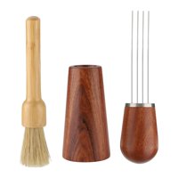 Bothyi - Agitador De Café Espresso Con Mango De Madera Para Restaurantes, Café Molido, Barista