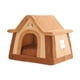thumbnail image 2 of Casa Para Perros De Interior Con Base Antideslizante, Cama Suave Para Cachorros, Gatos Y Gatitos De Interior M, 2 of 5