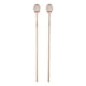 thumbnail image 5 of Mazos De Marimba Mango De Madera Cabeza Blanda Profesionales Baquetas Accesorios Para Batería Círculo Rojo Blanco, 5 of 5