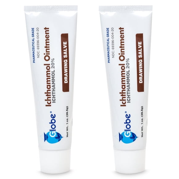 Pomada Globe Ichthammol 20% Ungüento de extracción 2x28 g