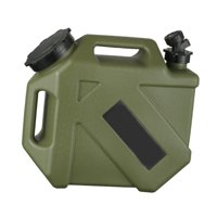 Magideal - Contenedor De Agua De 10L, Portador De Agua Portátil Con Asa, Jarra De Agua, Cubo De Agua Para Exteriores, Para Autocaravana, Barbacoa, Pesca, Camping
