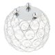 thumbnail image 4 of 10cm Crystal Bling Tealight Votivo Candelero Centro De Mesa De Boda - Plata, 4 of 4