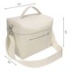 thumbnail image 2 of Bolsa de Almuerzo Aislada REGALWOVEN, Lonchera a Prueba de Fugas para Trabajo Playa, Bolsa Enfriadora Congelable con Correa de Hombro Ajustable Beige 9.4*5.5*8.3in, 2 of 6