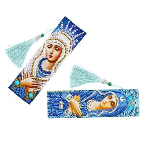 Magideal - 2 Uds. De Pintura De Diamante 5D, Borla De Marcapáginas Diy Para Principiantes, Suministros Para Manualidades Escolares En Hogar Mujer