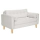 thumbnail image 2 of Sofa Retro 2C Felpa 05 Crudo, 2 of 6