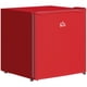 thumbnail image 1 of Minicongelador HOMCOM de 32 litros, compacto, vertical, con estante extraíble, color rojo, 1 of 9