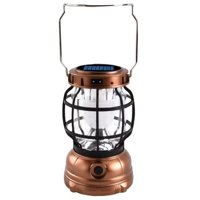 Genérico - Linterna Solare Led Retro Portátiles Luz Camping Rondon