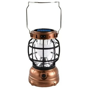 Genérico - Linterna Solare Led Retro Portátiles Luz Camping Rondon