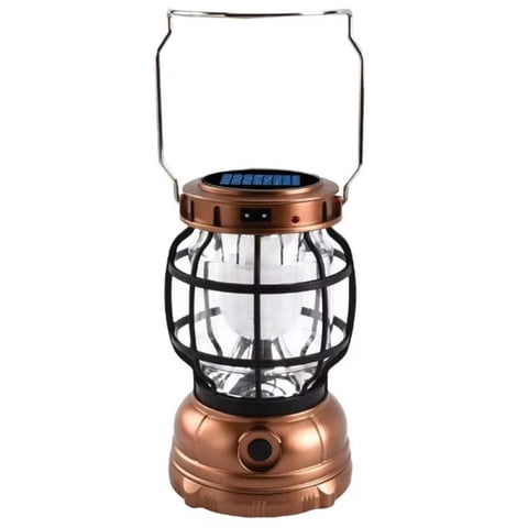 Genérico - Linterna Solare Led Retro Portátiles Luz Camping Rondon