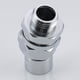 thumbnail image 1 of Conector de ducha, rótula, cabezal de ducha, adaptador de bola giratoria, extensión de brazo de ducha ajustable, componente universal, níquel cepillado, 1 of 8