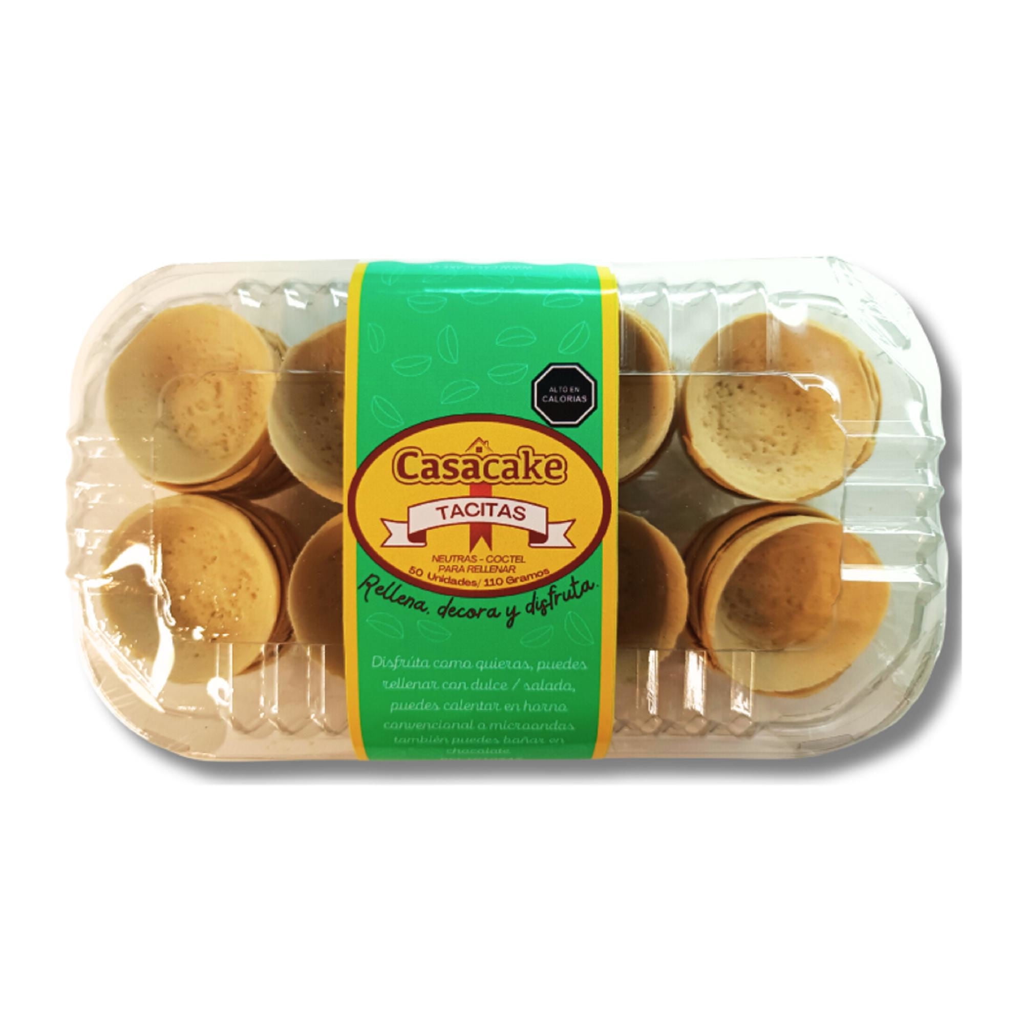 Tacitas De Coctel 120 g Casacake