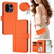 thumbnail image 2 of Funda Billetera de Cuero Sintético para OnePlus 15, Naranja, 2 of 6