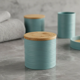 thumbnail image 3 of "Set Juego De Baño Belug  8 Piezas Bambú Lavado Y Almacenamiento azul ", 3 of 4