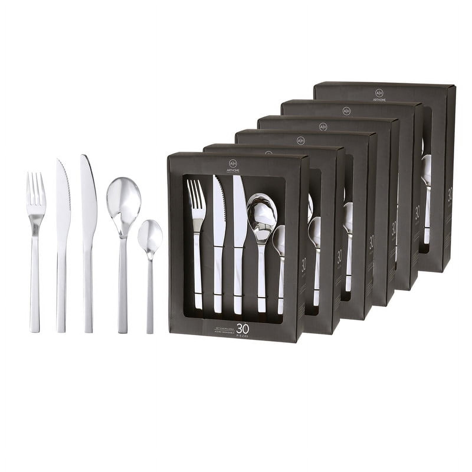 Arthome - Set Cuchilleria 180 Piezas Acero Inoxidable Cuc23