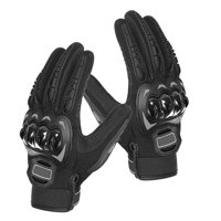 Ioensy - Guantes De Moto Protección De Pantalla Táctil Para Motocross Ciclismo Camping Negro M