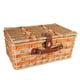 thumbnail image 2 of Cesta de pícnic Picnic & Beyond Premium Willow con Service 4 Orange, 2 of 2