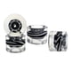 thumbnail image 1 of 4x Ruedas De Repuesto Para Patineta, 60 Mm, Para Longboard, Negras, Rectas, 1 of 5