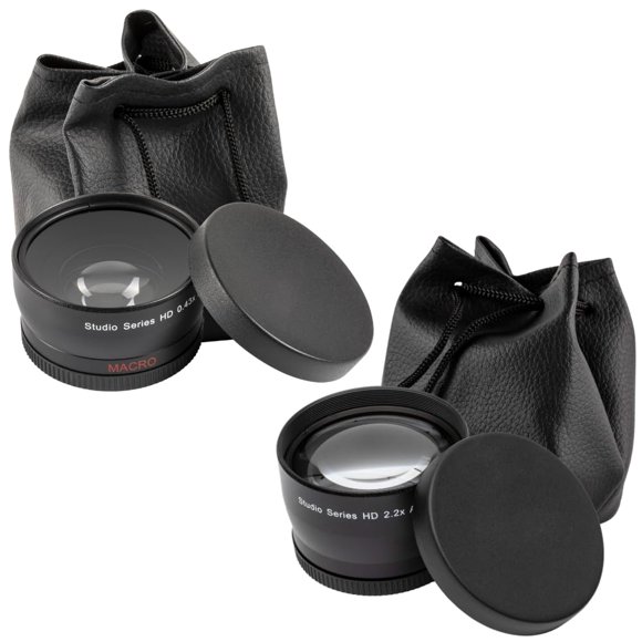 Lentes SSE 58 mm Kit de Gran Angular y Teleobjetivo