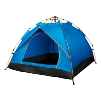 Global Latin Group - Carpa 3 Personas Impermeable Protección Uv Y Fácil Armado Azul