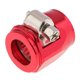 thumbnail image 5 of Aluminio Auto Car An8 Manguera Finisher Finisher Oil Line Line Clip Clamp Red, 5 of 5
