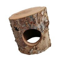 Ioensy - Túnel De Madera Para Hámster, Escondite De Animales Pequeños, Para Ratas Chinchilla, Animales Pequeños