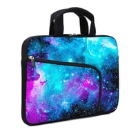 Fundas Para Portátil Xmbfz De Neopreno De 14 A 15,6 Pulgadas Con Bolsillos Blue Galaxy