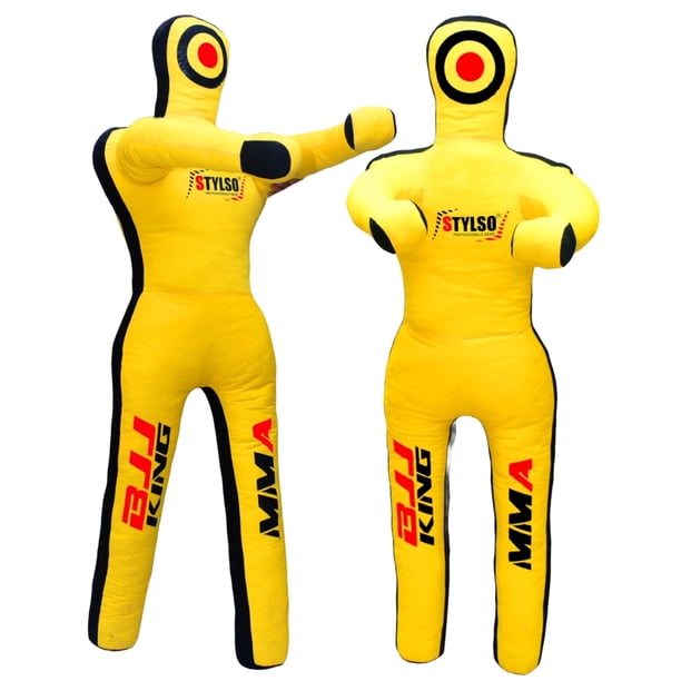 Lápiz capacitivo Grappling Dummy Stylus, amarillo, 60 pulgadas, para entrenamiento de MMA y BJJ