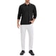 thumbnail image 2 of INSPIRE CHIC Camisa Polo de Manga Larga para Hombre, Ajuste Clásico, Color Sólido, Negocios Golf, Talla M, Negro, 2 of 6