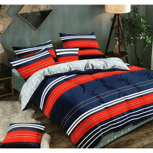 Genérico - Juego Sabana Estampado Algodon 1.5 Plaza 3 Piezas