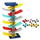 thumbnail image 3 of Juego de vehículos de juguete para carreras de rampa para coches, pista de deslizamiento para vehículos de carreras, aprendizaje temprano, habilidades pista de 10 capas, 3 of 5