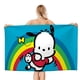 thumbnail image 1 of Pochacco Toalla de playa de secado rápido con diseño temático, regalo para mujeres y niñas, ideal para cumpleaños, fans, amantes de la música, uso en la playa o al aire libre, 78 × 180 cm, 1 of 6