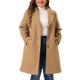 thumbnail image 1 of Abrigos para Mujer de Talla Grande Agnes Orinda Manga Larga con Botonadura Simple y Solapa Dentada para Otoño e Invierno 3X Camel, 1 of 6