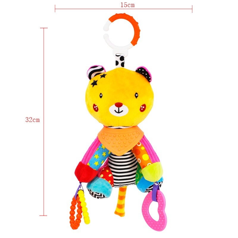 Kidz Time - Sonajero Para Bebé Con Música Osito/Conejito Surtido 1 Un Multicolor (Puede Llegar Cualquier Diseño)