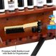 thumbnail image 4 of Porta-tacos Barrington Billiards de madera de caucho con 6 ranuras, 4 of 6