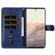 thumbnail image 5 of Funda con Cremallera para Google Pixel 6 5G, Carcasa Cartera de Cuero PU con Soporte y Tarjetero, 5 of 6