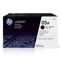 Cartuchos De Tóner Hp 05A Negros (Paquete De 2) Para Laserjet P2035