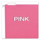 thumbnail image 4 of Carpeta de archivo Pendaflex tamaño carta rosa con corte 1/5 – 25 unidades por caja, 4 of 5