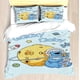 thumbnail image 1 of v1778 Bed Sheets Sesame Street /pcs Duvet Cover Set Bedroom Various Size Bedding Polyester Decor Ultra Soft Comfortable New Designer 3-Piece Bedding Set (1 Duvet Cover + 2 Pillow Shams) Bed Sheets ju1, 1 of 5