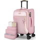 thumbnail image 1 of Maleta Carry On TagerTrek 20 Pulgadas 22x14x9 TSA Rosada, 1 of 3